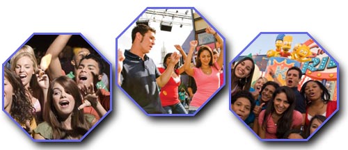 Group Packages including Universal Grad Bash 2017